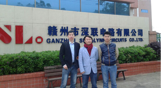 手机客户卡迪尔来访手机fpc厂家——赣州深联
