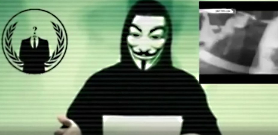 fpc厂为“匿名者”点赞，世界最大黑客组织发布视频向ISIS宣战