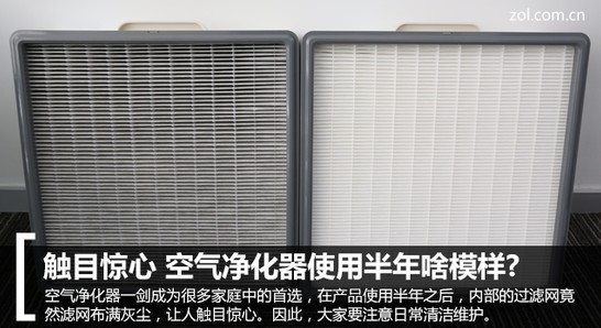 fpc:触目惊心 空气净化器使用半年啥模样?
